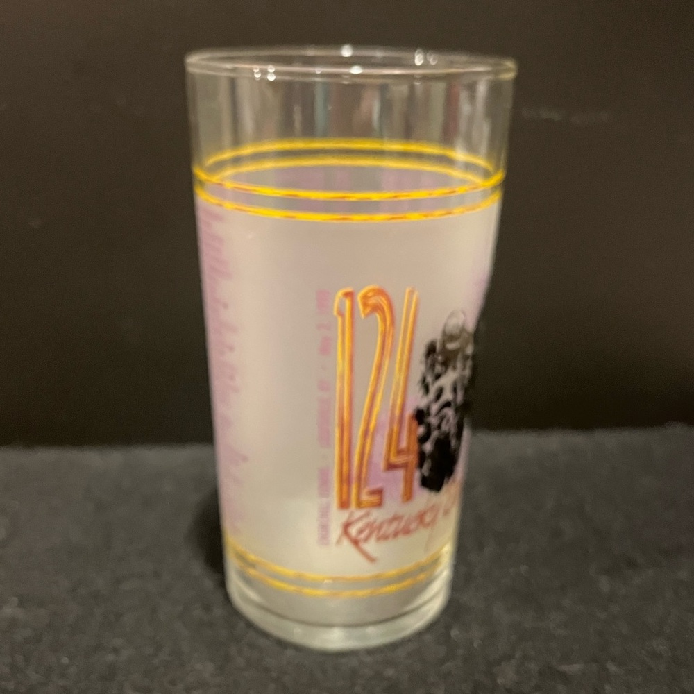 Vintage 124th Kentucky Derby Racing 12 oz. Glass - Picture 5 of 12
